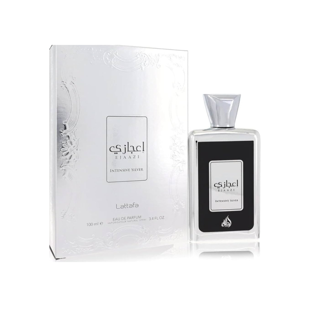 Lattafa Ejaazi Intensive Silver Eau de Parfum 100ml Unisex Perfume