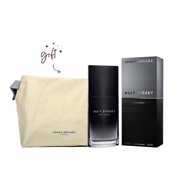 Issey Miyake Nuit D'issey Noir Bundle + Free Pouch