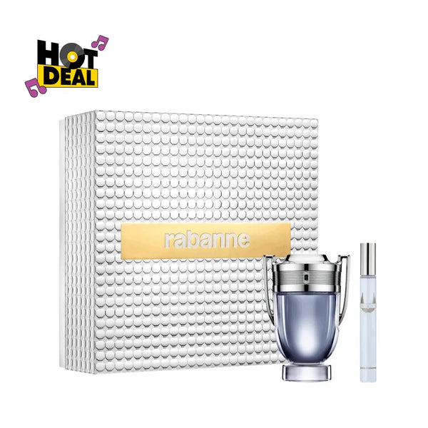 Paco Rabanne Invictus Gift Set For Men - HOT DEAL