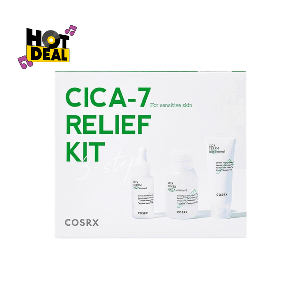 Cosrx CICA-7 RELIEF KIT- 3 step - HOT DEAL