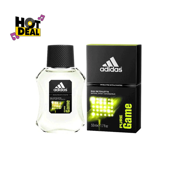 Adidas Pure Game Eau de Toilette for Men 100ml - HOT DEAL