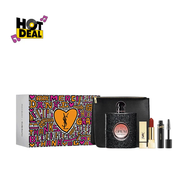 Yves Saint Laurent Black Opium Eau de Parfum Gift Set For Women - HOT DEAL