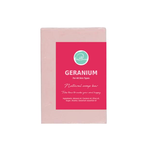 Soul and More Geranium Soap 100g