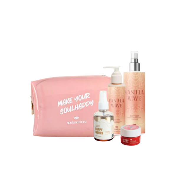 Soul and More All day Pouch vanilla wave Set