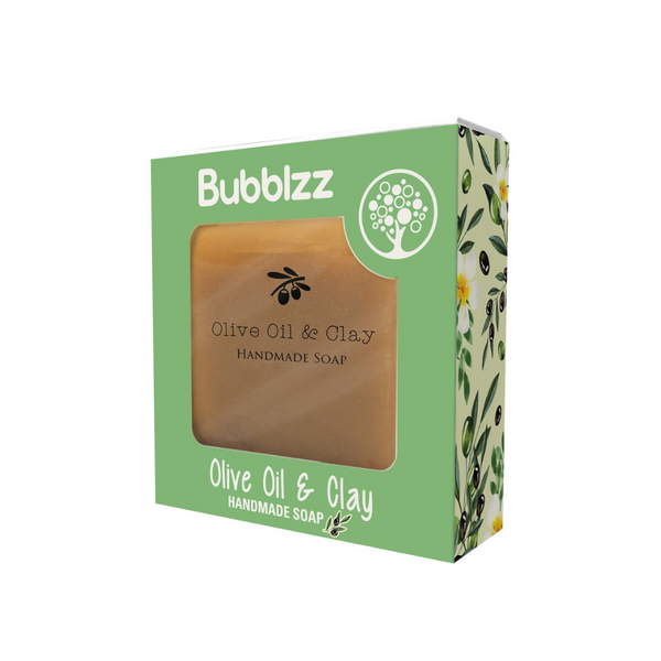 Bubblzz Olive Oil and Clay Soap 160g