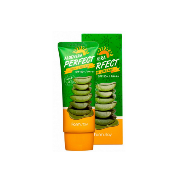 Farmstay Aloe Vera Perfect Sunscreen Cream SPF 50+ 70g