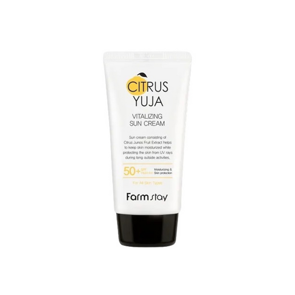 Farmstay Citrus Yuja Sunscreen Face Cream SPF 50 70ml