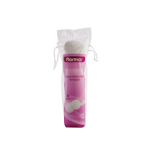 Flormar Round Cotton Pads For Facial