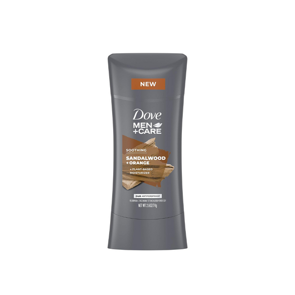 Dove Men+Care Soothing Sandalwood + Orange Antiperspirant Stick 74g