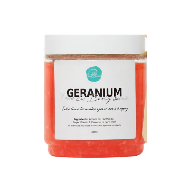 Soul and More Geranium Body Scrub 350g