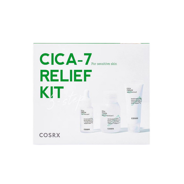 Cosrx CICA-7 RELIEF KIT- 3 step