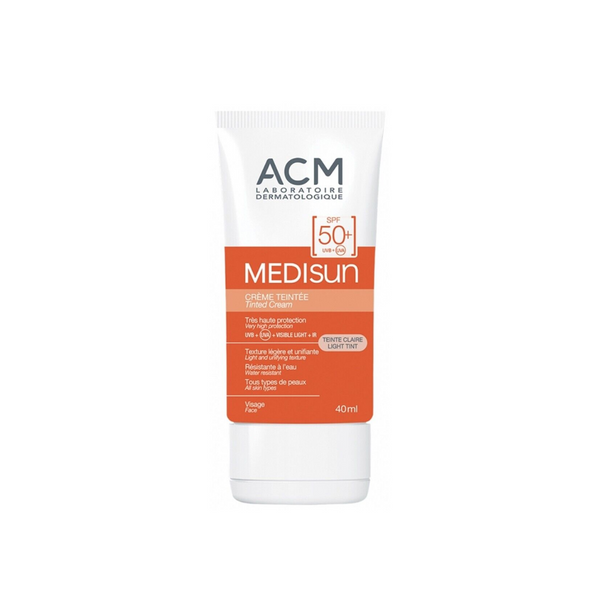 ACM Medisun Tinted Mineral Cream SPF50+ Light Tint 40ml