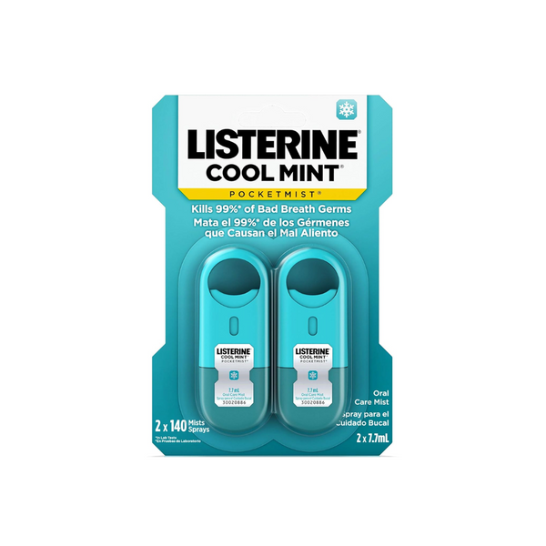 Listerine Cool Mint Pocketmist 2 Pack