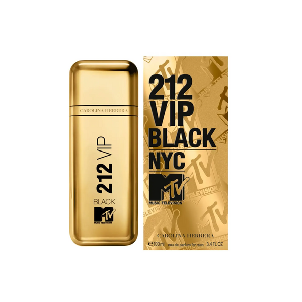 Carolina Herrera 212 Vip Black Music Television Eau De Parfum For Men 100ml