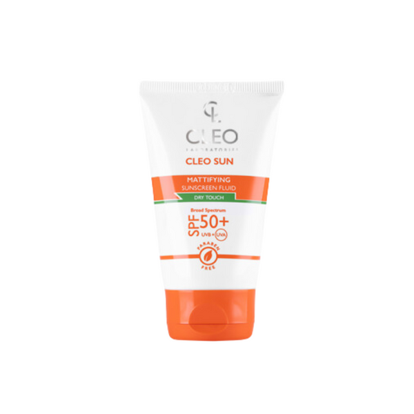 Cleo Dry Touch Sunscreen Fluid SPF50+ 50ml