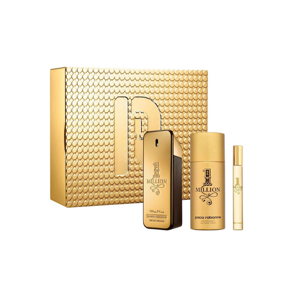 Paco Rabanne 1 Million Eau De Toilette Gift Set For Men