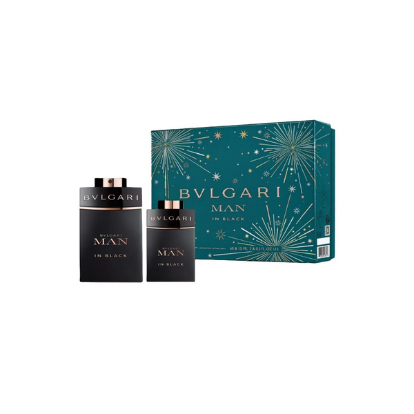 Bvlgari Man In Black Eau de Parfum Set For Men