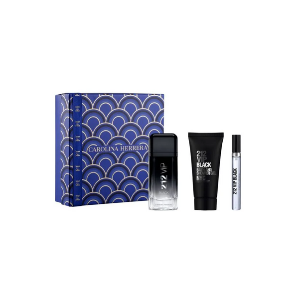 Carolina Herrera 212 Vip Black Gift Set For Men