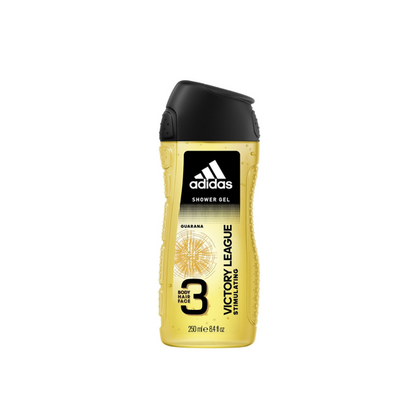 Adidas 3 In 1 Victory League Shower Gel 250ml