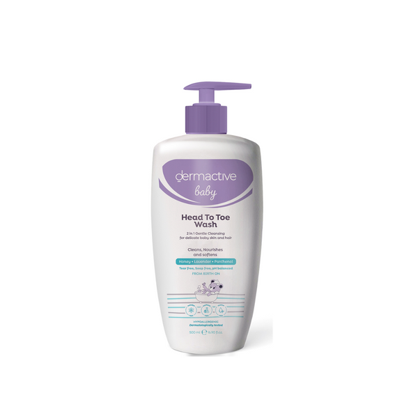 Dermactive Baby Head To Toe Wash 500ml