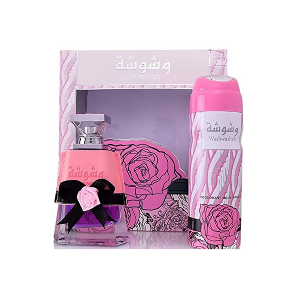 Lattafa Washwasha Eau de Parfum Gift Set For women