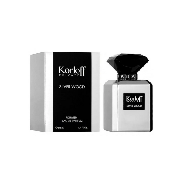 Korloff Silver Wood Eau De Parfum For Men 50ml