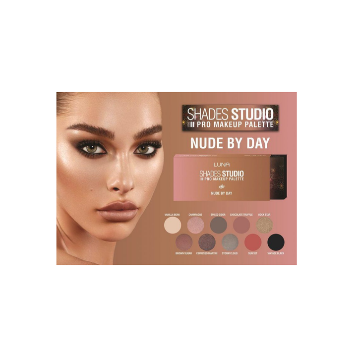 Luna Shades Studio Pro Makeup Palette | Eyeshadow – Feel22Egypt