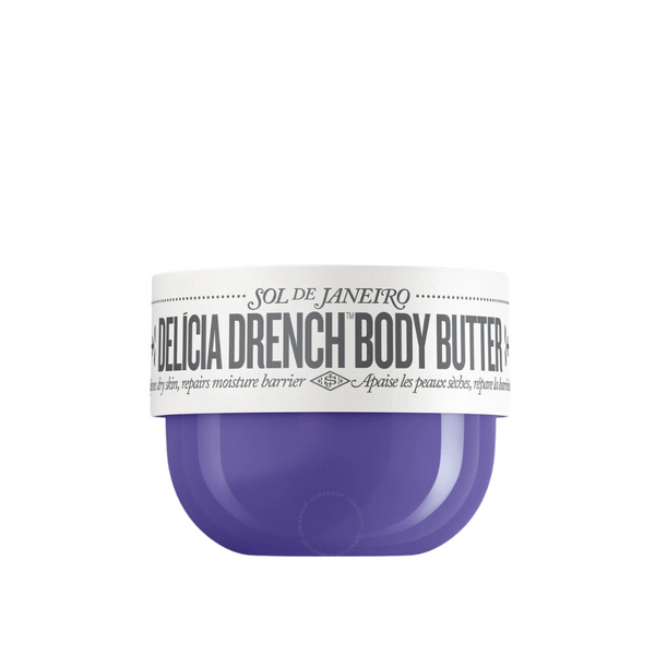 Sol de Janeiro Delícia Drench Body Butter for Intense Moisture and Skin Barrier Repair 240ml