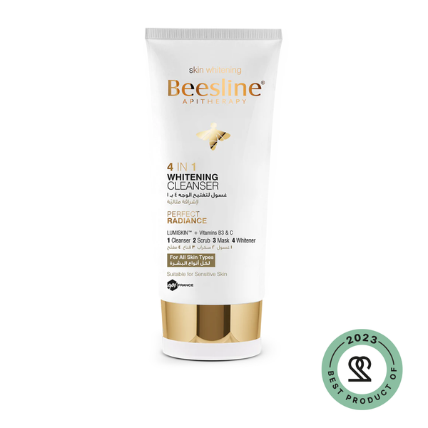 Beesline 4 in 1 Whitening  Cleanser - Wash, Scrub, Mask & Radiance Booster