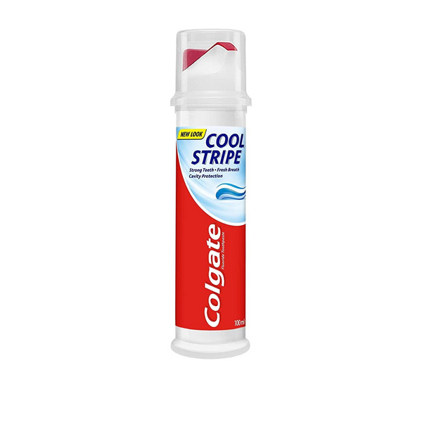 Colgate Cool Stripe Fluoride Toothpaste Pump 100ml