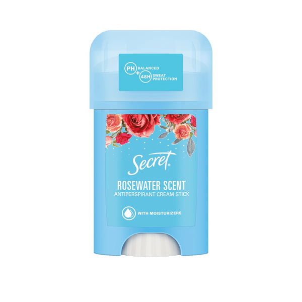 Secret Rosewater Cream Antiperspirant Stick For Women 40ml