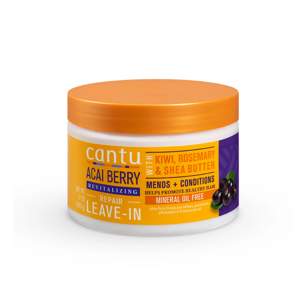 Cantu Acai Berry Revitalizing Leave In Conditioner 340g