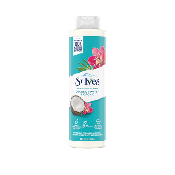 St. Ives Coconut Water & Orchid Body Wash 650ml