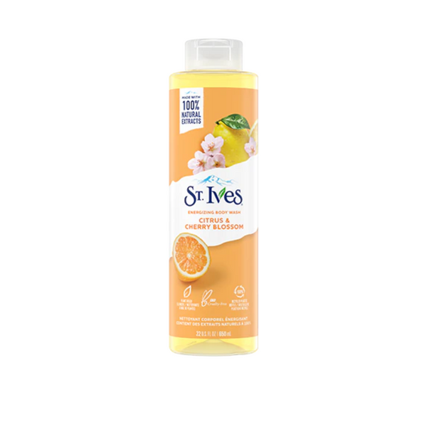 St. Ives Citrus & Cherry Blossom Body Wash 650ml