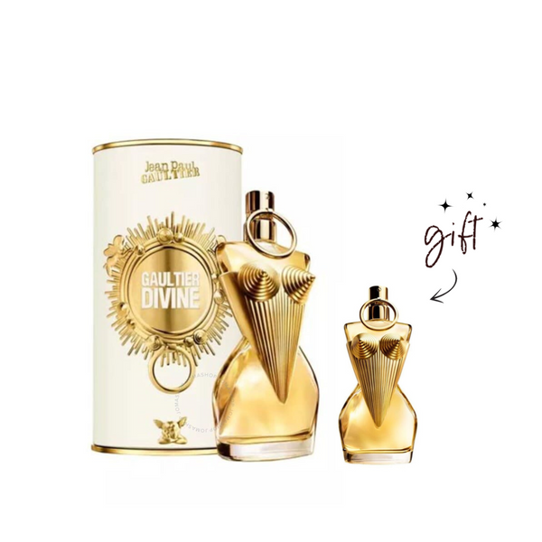 Jean Paul Gaultier Divine Bundle For Women + Free Mini Perfume