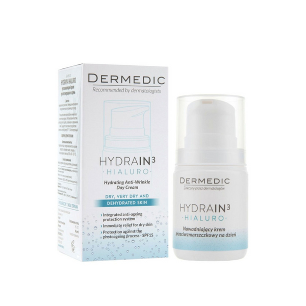 Dermedic Hydrain3 Anti Wrinkle Day Cream 55ml