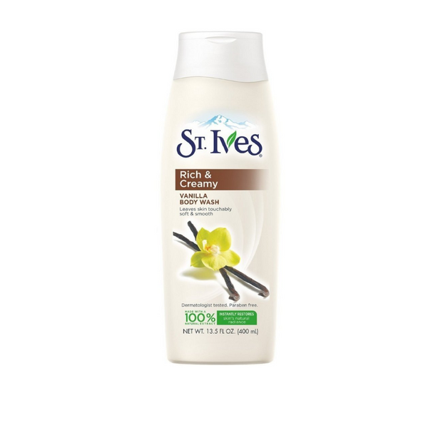 St. Ives Rich & Creamy Vanilla Body Wash 400ml