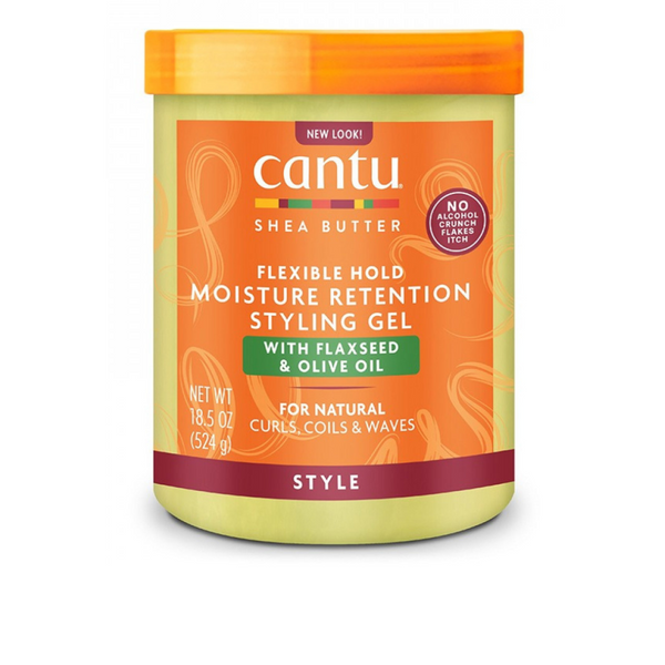 Cantu Moisture Retention Flaxseed And Olive Oil Styling Gel 524g
