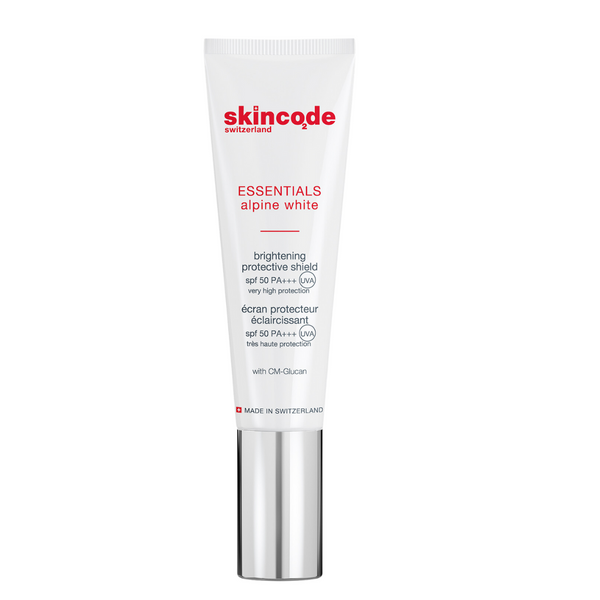 Skincode Essentials Alpine White Brightening SPF50 Protective Shield 30ml