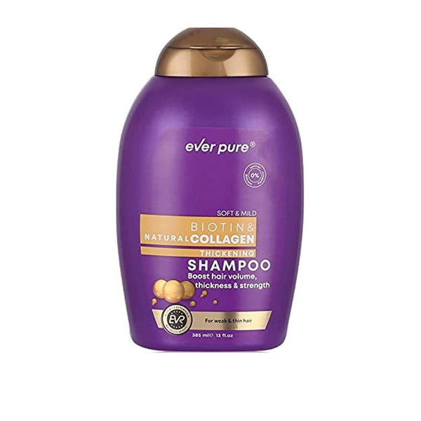 Ever Pure Biotin & Collagen Shampoo 385ml