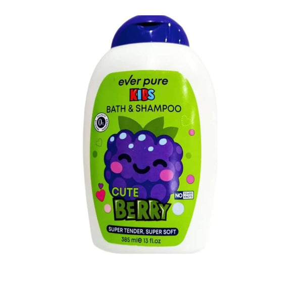 Ever Pure Kids Bath & Shampoo Cute Berry 385ml