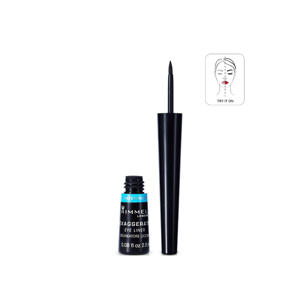 Rimmel Exaggerate Waterproof Liquid Eye Liner