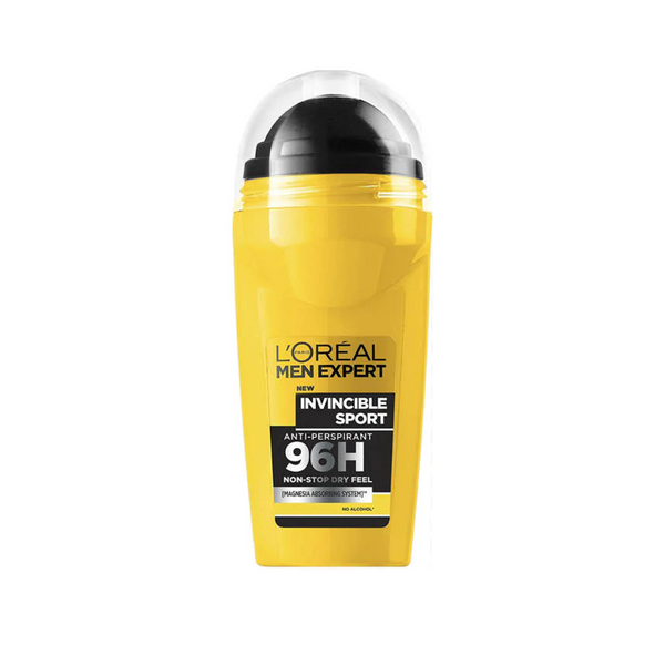 L'Oreal Paris Men Expert Invincible Sport 96H Roll On Anti-Perspirant Deodorant 50ml