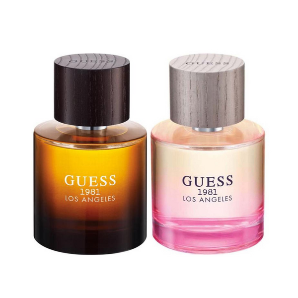 Guess 1981 Los Angeles For Him & Her Bundle 45% Off