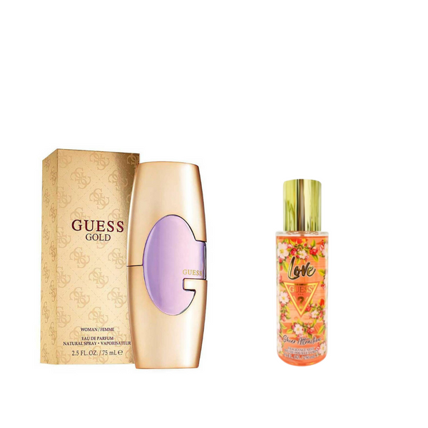 Guess Gold For Her Christmas Bundle 10% Off
