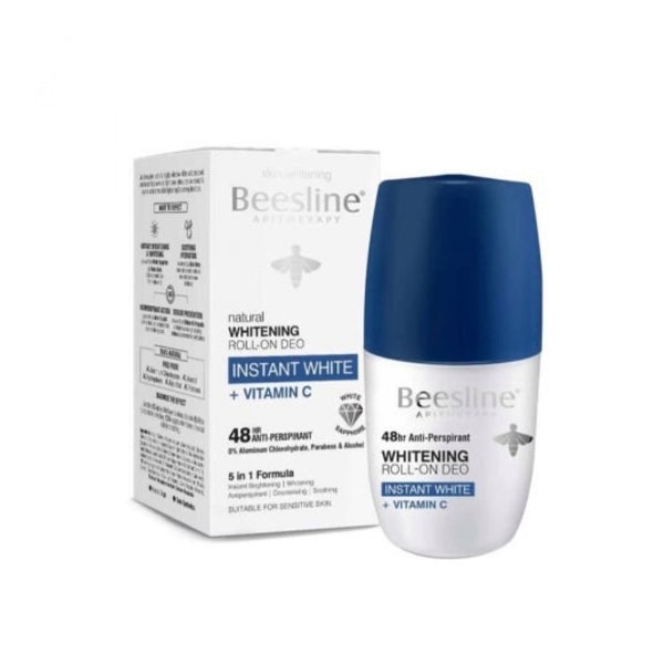 Beesline Natural Instant White Roll-On Deodorant 50ml