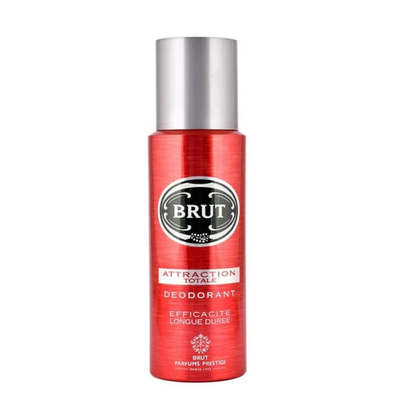 Brut Deodorant for Men Lasting Efficacy - Attraction Total 200ml