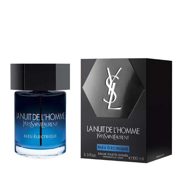 Yves Saint Laurent La Nuit de L'Homme Bleu Electrique Eau de Toilette Intense For Men
