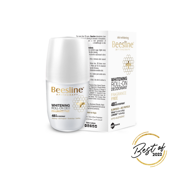 Beesline Natural Whitening Roll-On Deodorant - 11 Scents