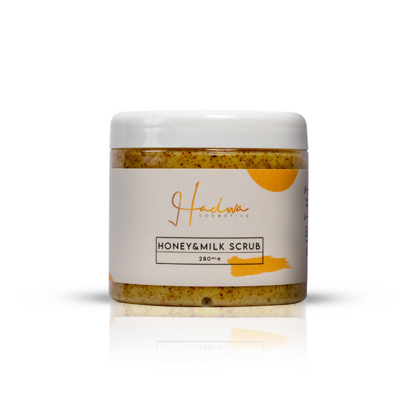 Hadwa Cosmetics Honey And Milk Scrub 280ml